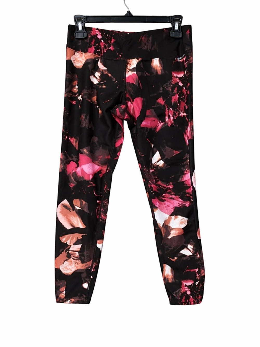 Calvin Klein Performance Women’s Floral High Rise Leggings Size Medium Cropped